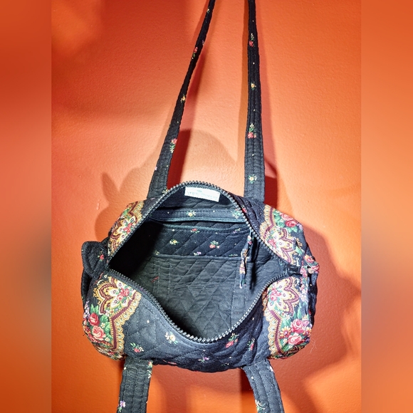 Vera Bradley Duffle Bag Petit Point Fall Print 1997 - Picture 5 of 6